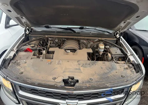 2015 Chev Tahoe Spec Silvr from USA, damaged, VIN 1GNSK3EC1FR549161